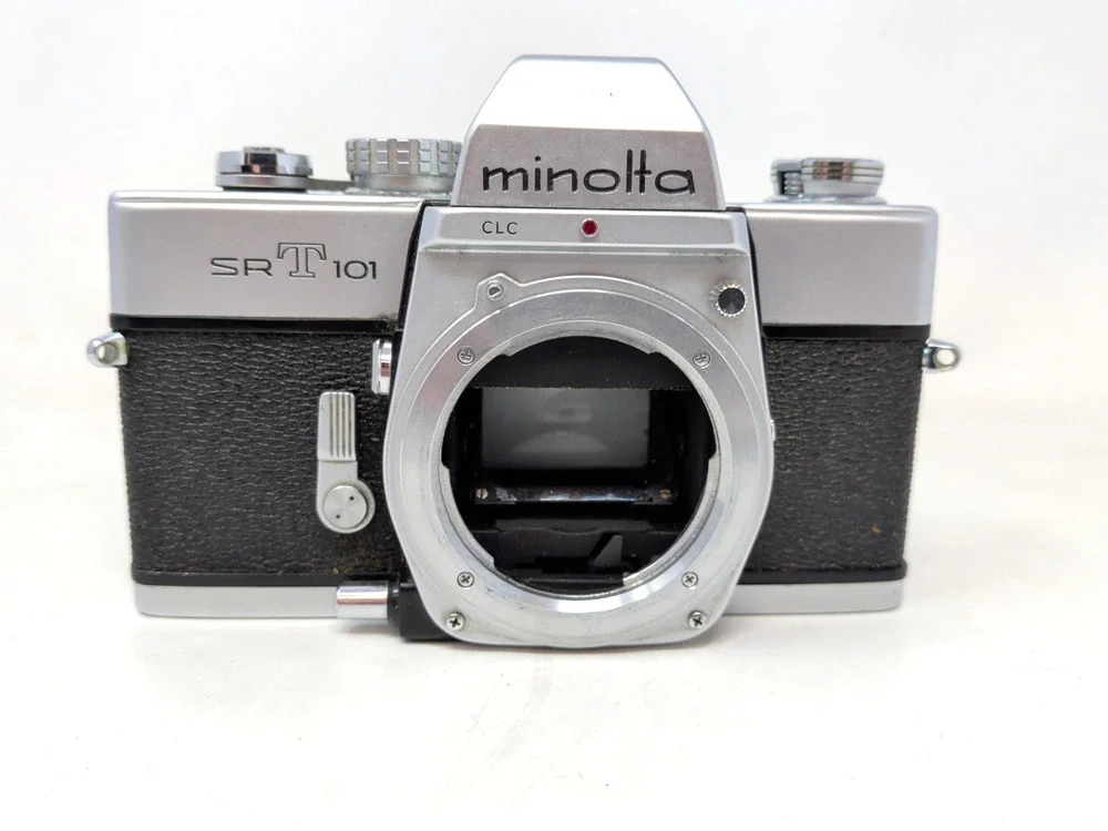 Minolta SRT 101 35mm Film Camera Body Only From Japan untested fast shipping
